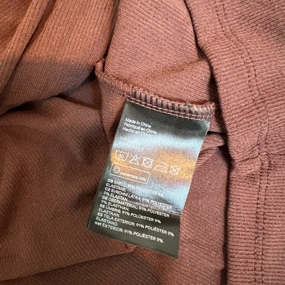 NWT H &M Divided Brown Wrap Dress. Size XXL - Picture 6 of 7